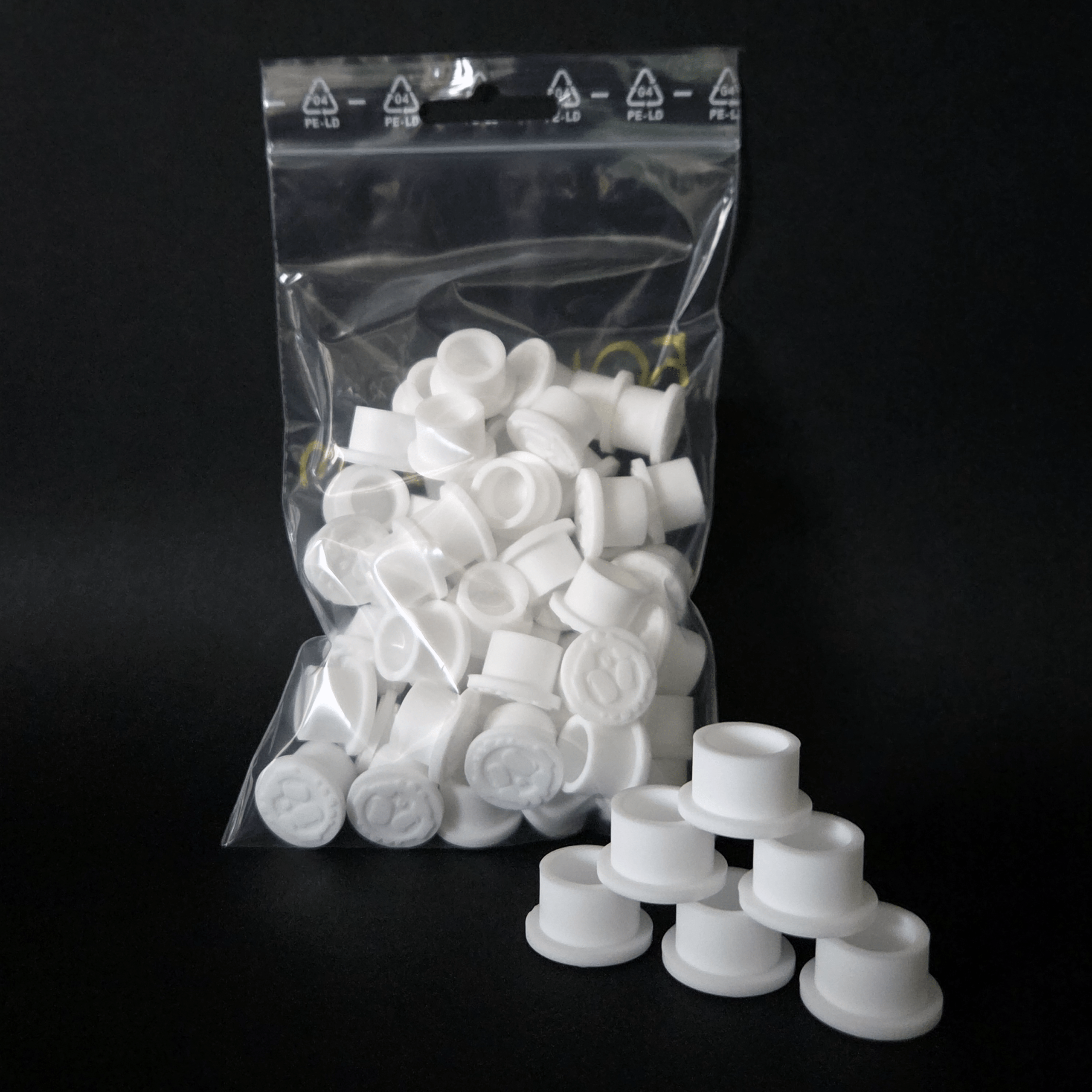 Silicone Ink Caps 50 tk